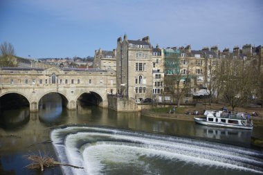 Pulteney Bridge and Weir clipart