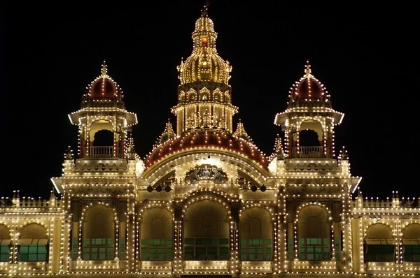Palác Mysore město — Stock fotografie