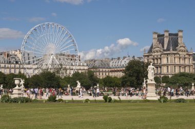 Summer in Paris clipart