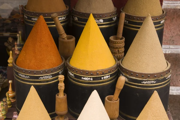 Mercado de especiarias marroquino — Fotografia de Stock