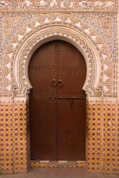 Islámská klíčovou dírku dveří — Stock fotografie