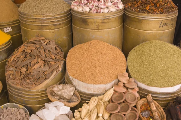 Marokkanischer Gewürzmarkt — Stockfoto