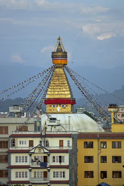 Boudhanath buddista Stupa — Foto Stock