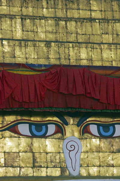Todos los ojos de Buda que ven — Foto de Stock