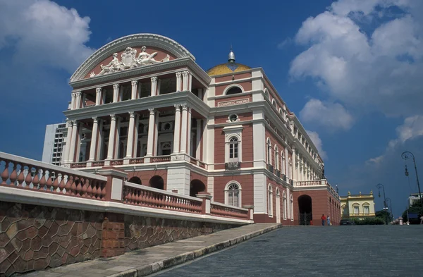Оперный театр Амазонки — стоковое фото
