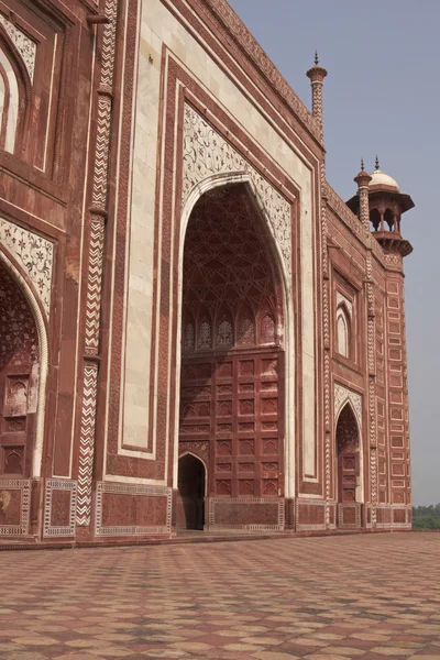 Architettura islamica al Taj Mahal — Foto Stock