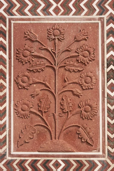 Craftsmanship at the Taj Mahal — Stock Photo, Image