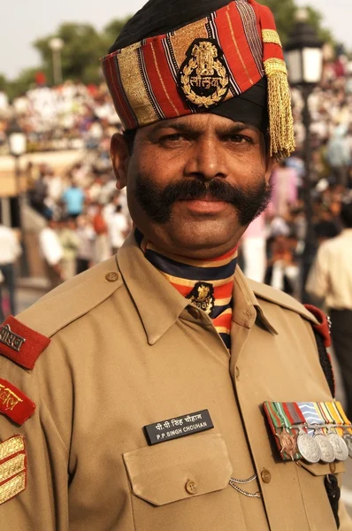 Индийский солдат — стоковое фото
