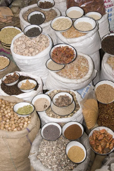 Mercato indiano delle spezie — Foto Stock