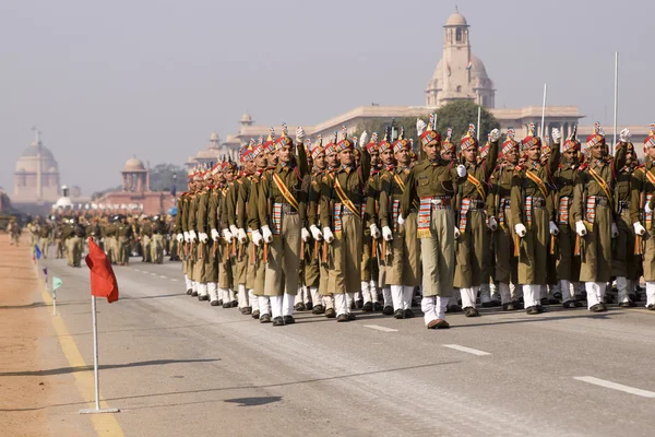 Parade zum Tag der Republik in New Delhi — Stockfoto
