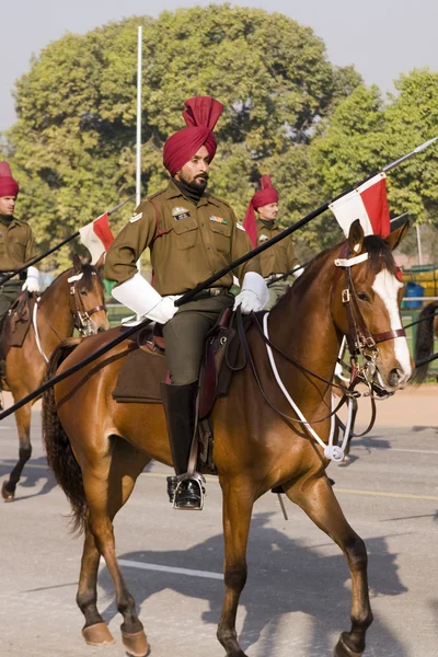 Mounted Lancer — Stock Photo, Image