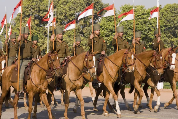 Mounted Soldiers on Parade