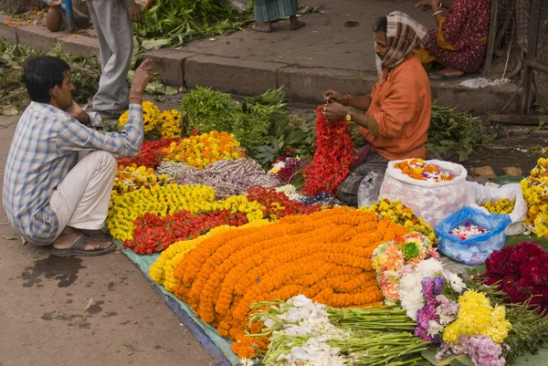 Flower Seller — Stock Photo, Image