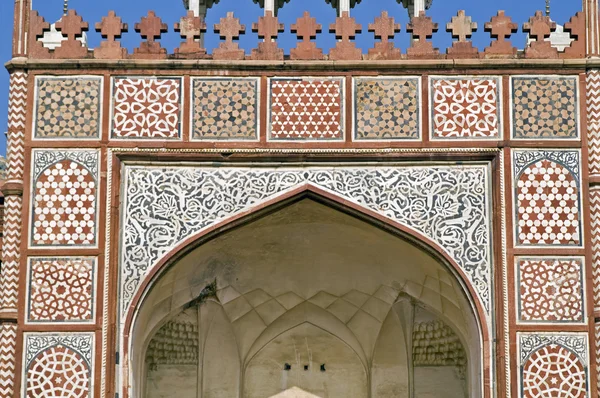 Islamskiej architektury w sikandra — Zdjęcie stockowe