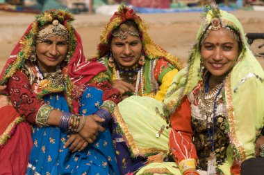 Rajasthani Dancers clipart