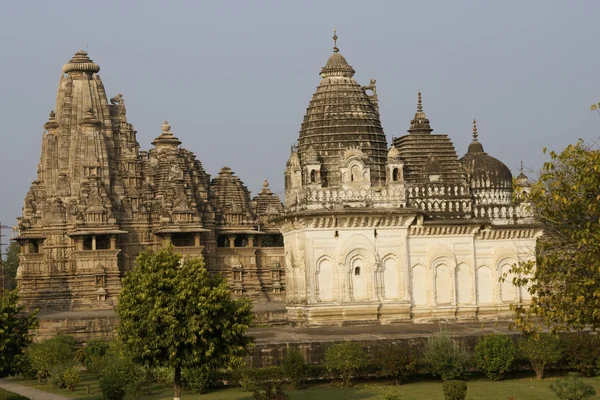 Templen i khajuraho — Stockfoto