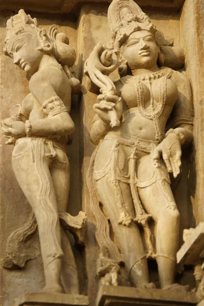 Sensual Hindu Carvings — Stock Photo, Image
