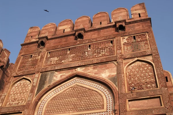 Red Fort Entrance — Stock Photo, Image