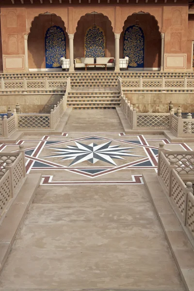 Islamic Courtyard — Stock Photo, Image