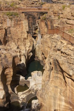 blyde river Canyon aşınmış kaya