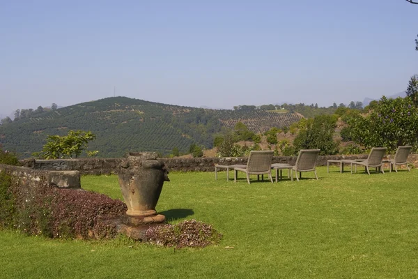 Giardino con Vista — Foto Stock