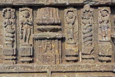 Hindu Temple Carvings clipart