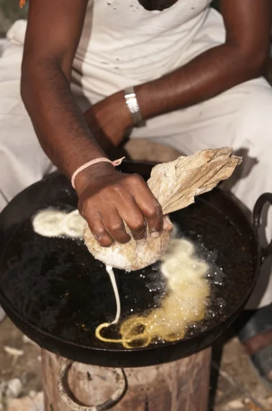 Stock image Deep Fried Indian Sweets