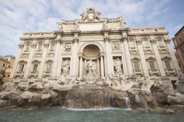 Fontana di Trevi, Roma, İtalya.