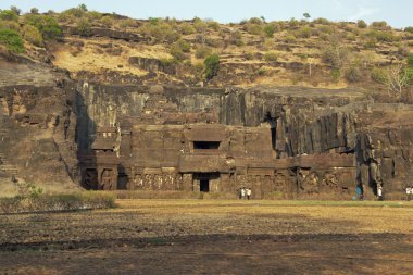 Hindu Tapınağı'nda ellora mağaraları