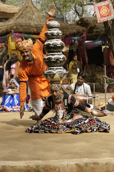 Племенной танец — стоковое фото
