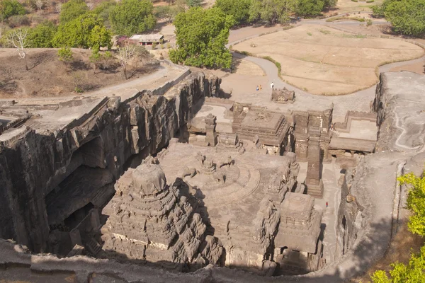 Kailasin temppeli Elloran luolissa — kuvapankkivalokuva