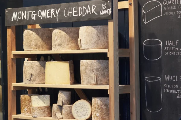 Cheese at Borough Market — Stock Photo, Image
