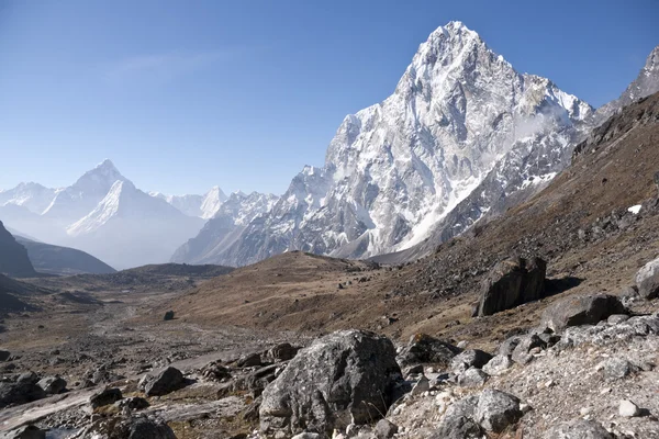 Widok perspektywiczny himalajski — Zdjęcie stockowe
