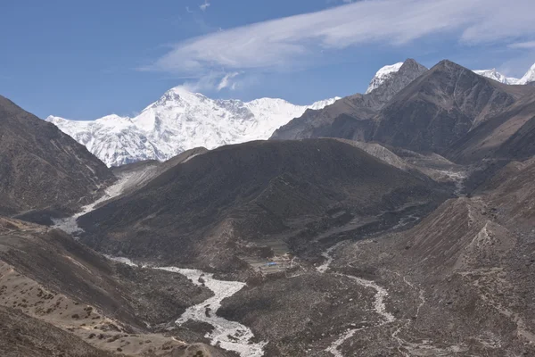 Doliny Himalajów — Zdjęcie stockowe