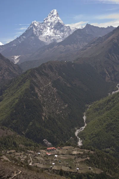In Richtung Mount Everest — Stockfoto