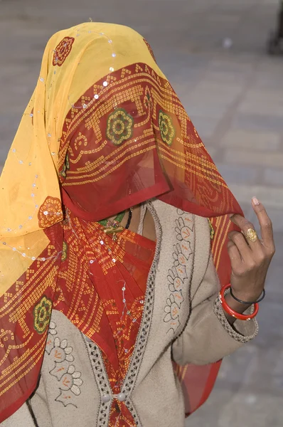Индийская леди — стоковое фото