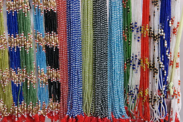 Coloful náhrdelníky — Stock fotografie