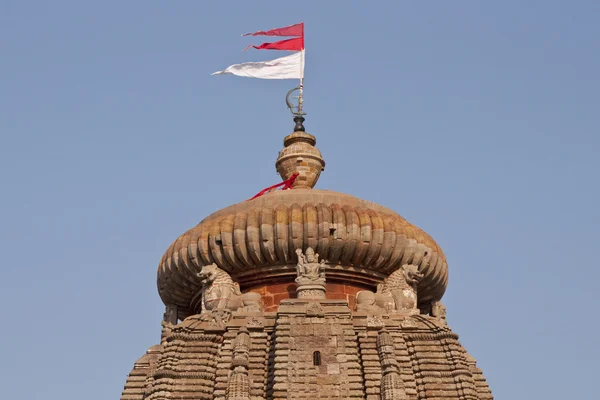 Флаги храмов — стоковое фото