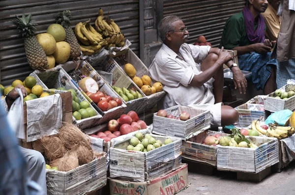 Meyve ve sebze satışı için — Stok fotoğraf