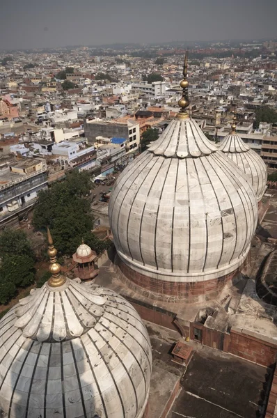 Koepels van de jama masjid — Stockfoto