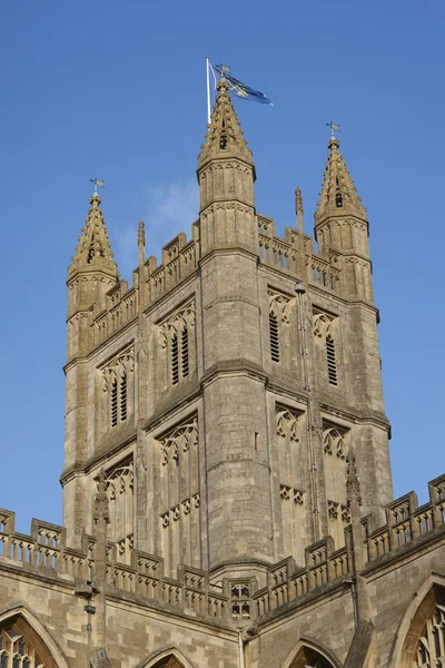 Wieża bath Abbey — Zdjęcie stockowe