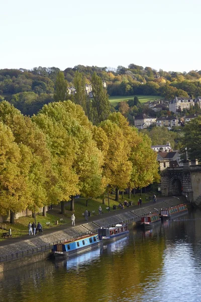 Boating on the River Avon in Bath — Stock Photo, Image