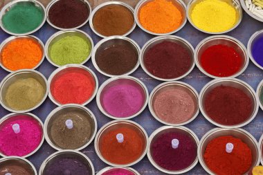 Colored Powders clipart