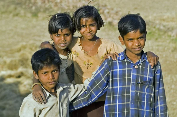 Indiase kinderen — Stockfoto