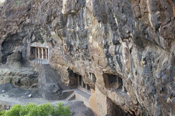 stock image Ancient Buddhist Rock Temple