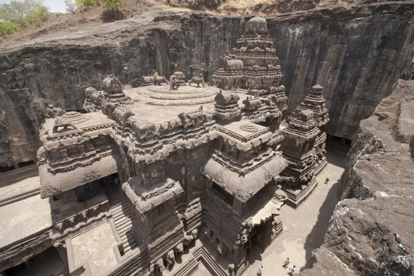 Kailas Tapınağı'nda ellora mağaraları — Stok fotoğraf