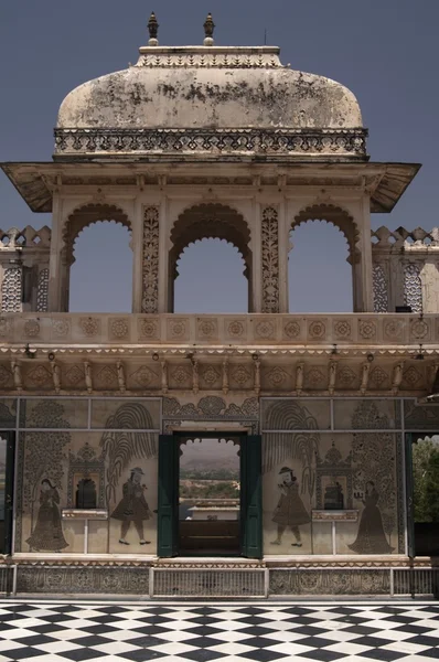 Dziedziniec pałacu indyjski — Zdjęcie stockowe