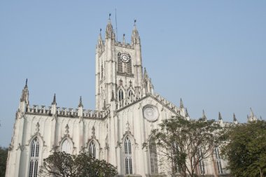 Cathedral in Kolkata clipart