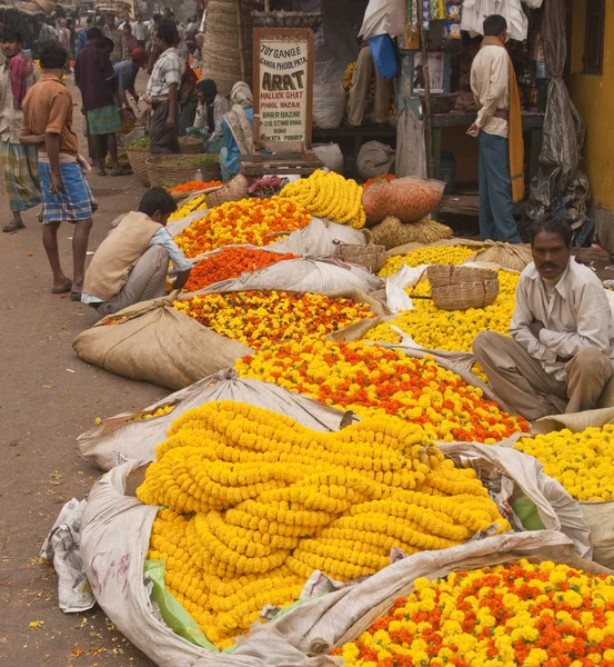 Цветочный рынок — стоковое фото