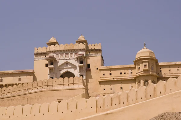 Fortified Entrance to Amber Fort — Stock Photo, Image